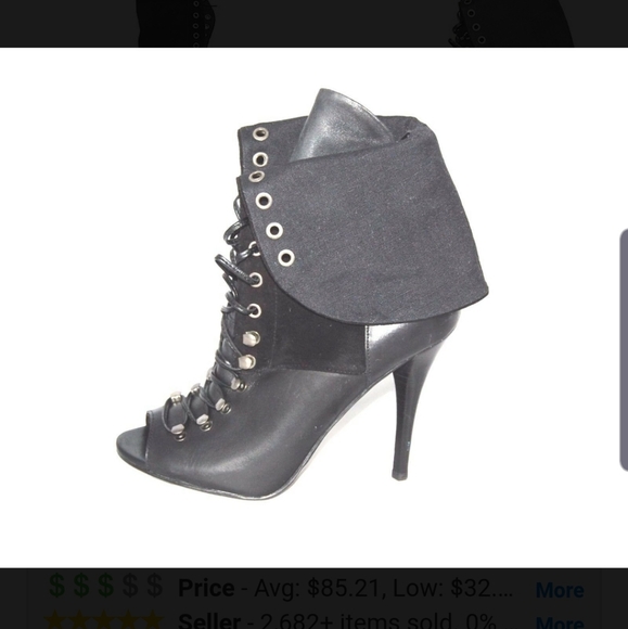 Guess Gwowenson Leather Boots - Picture 1 of 8